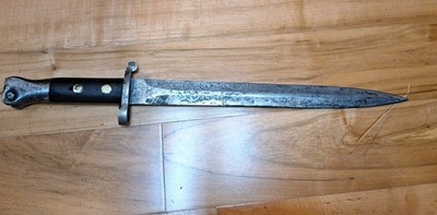 P1888 MK1 TYPE 2 BAYONET WILKINSON LONDON, FOR M1888 LEE-MEDFORD & LEE-ENFIELD 