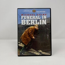 Funeral In Berlin 1966  DVD, 2013, Warner Archive Michael Caine Spy Thriller