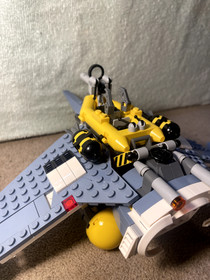 The LEGO Ninjago Movie: Manta Ray Bomber (70609) Complete No Mini Figs