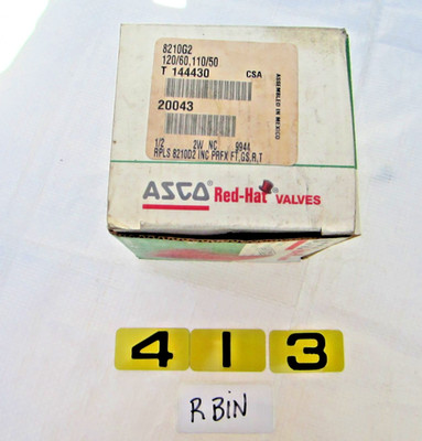 ASCO RED HAT 8210G2 SOLENOID VALVE