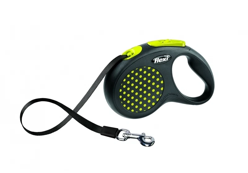 Correa Enrollable Flexi Diseño M/L Cinta Amarilla 5M 50KG Máx - Imagen 1 de 1