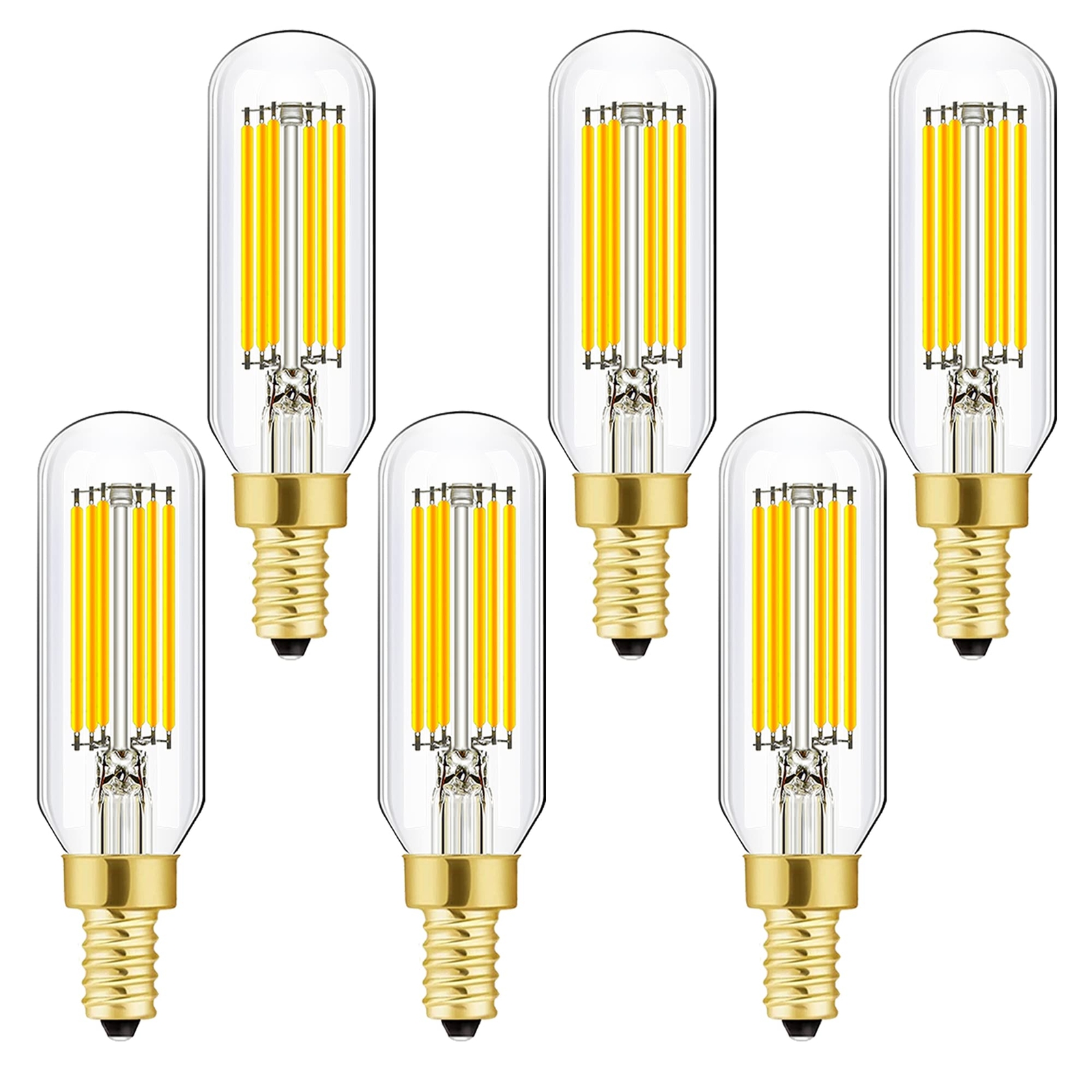 E12 Led Bulb,Dimmable Candelabra Led Light Bulbs 6W Equal 60 watt Light Bulb ...