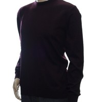 Herren Pullover Aus Kaschmir Und Merinowolle Kaschmir M Pflaume 161