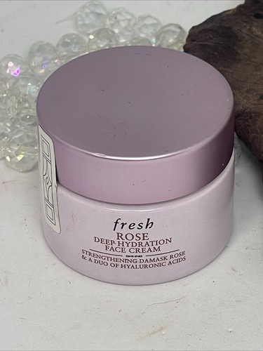 2x Fresh Rose Deep Hydration Face Cream - .5 oz / 15 ml - New - Picture 3 of 7