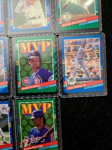 Donruss 39 Karten Lot 1991. All Are Stars, Mix Of Rookies, HOF, MVP. Neuwertig & Fehler - Bild 11 von 11