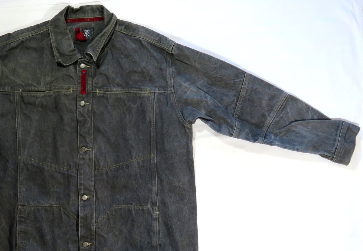 Ruff Ryders Denim Jacket XXL DMX Rap Hip Hop Street | eBay