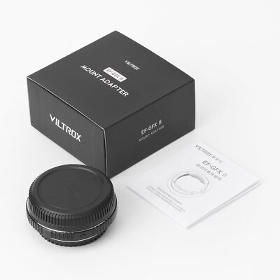 Viltrox EF-GFX II AF Lens Adapter Canon EF/EF-S Lens to Fujifilm G Mount Cameras