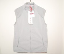 NWT Men's SLAM ATS Advance Tech Sportswear Italian Sailing Full Zip Vest - Small