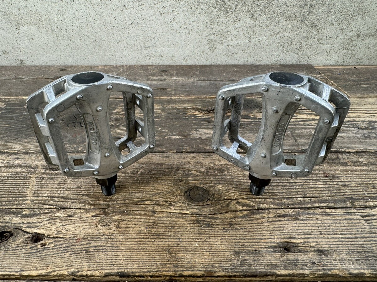 wellgo 1/2 inch bmx pedals Silver