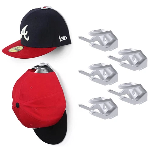 Baseball Caps Hat Rack Wall Door Hanger Holder Storage Organizer Display Hooks - Bild 10 von 13
