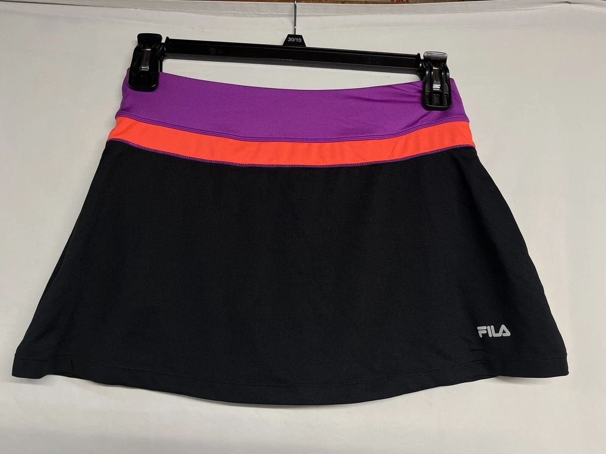FILA Sport Women s Tennis Skort Size Medium Black eBay
