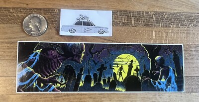 Strangelove Skateboards Tyler Pennington Creep sticker Art Sean Cliver McKee