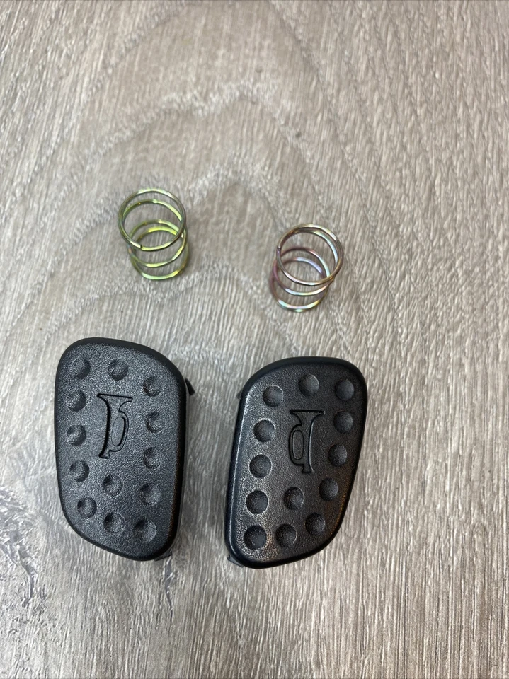 99-04 Land Rover Discovery II 2 Botones de bocina Tapas y resortes 2000 01 02 03 04 Foto 4 de 4