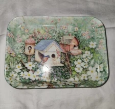 Vintage Keller Charles Philadelphia Mini Tray 5.5" X 4" Birds