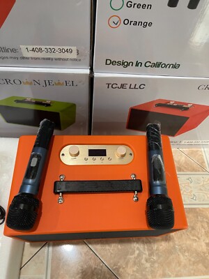 CROWN PD-882 portable boombox bluetooth speaker with LED light [1 CROWN PD-882 portable boombox bluetooth speaker with LED light [1