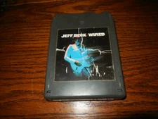 Jeff Beck Wired 8 Track Tape Reconditioned New Pad Foil Splice