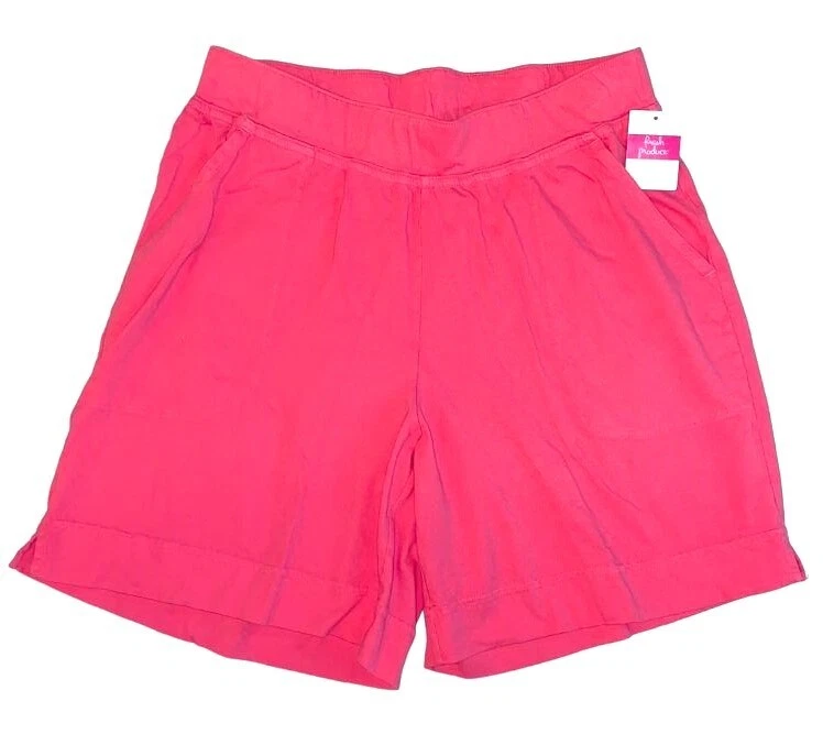 FRESH PRODUCE small papaya pink $56 Key Largo jersey 7" inseam shorts nwt new s
