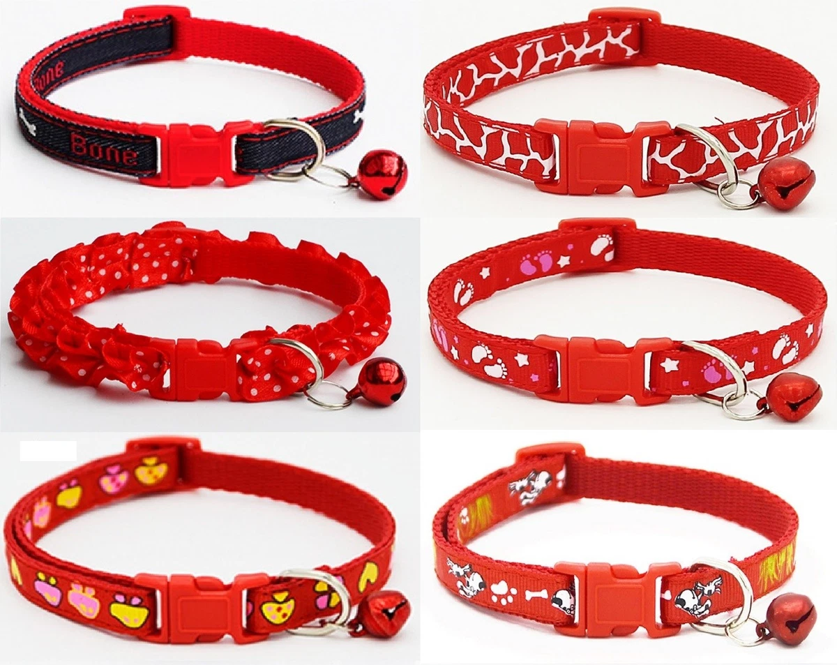 Cute red dog best sale collar