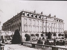 Schloss Bruhl, Dresden, Germany, Magic Lantern Glass Slide