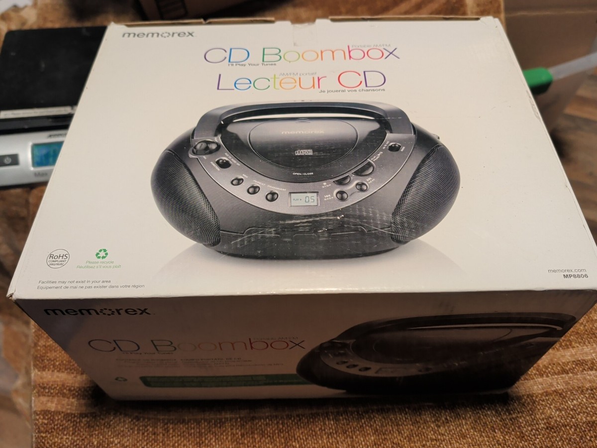 Memorex MP8806 CD/Radio Boombox for sale online | eBay
