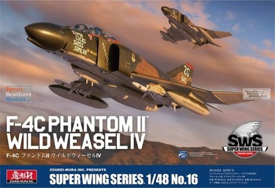 ZKMK33079 1:48 Zoukei-Mura F-4C Phantom II Wild Weasel IV