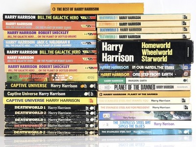 HARRY HARRISON set #2 : Select titles, build your library - vintage SF humour