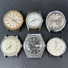Timex Lot Of 6 Mens Vintage Wrist Watches Mechanical Quartz Analog Indiglo +More