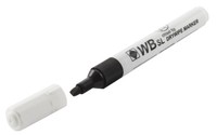 Whitebox Chisel Whiteboard Marker - Black
