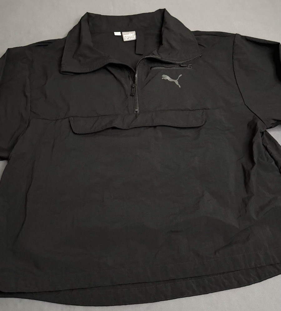Puma Half Zip Pullover Windbreaker Jacket Women's… - image 13