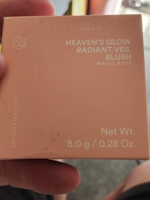 EM Cosmetics Heaven's Glow Radiant Veil Blush ~MAGIC HOUR~ Peach Pink Gold Pearl