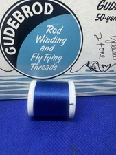 Gudebrod Rod Winding / Fly Tying Thread -2 Spools- 50 Yards Each-Size A- Vintage