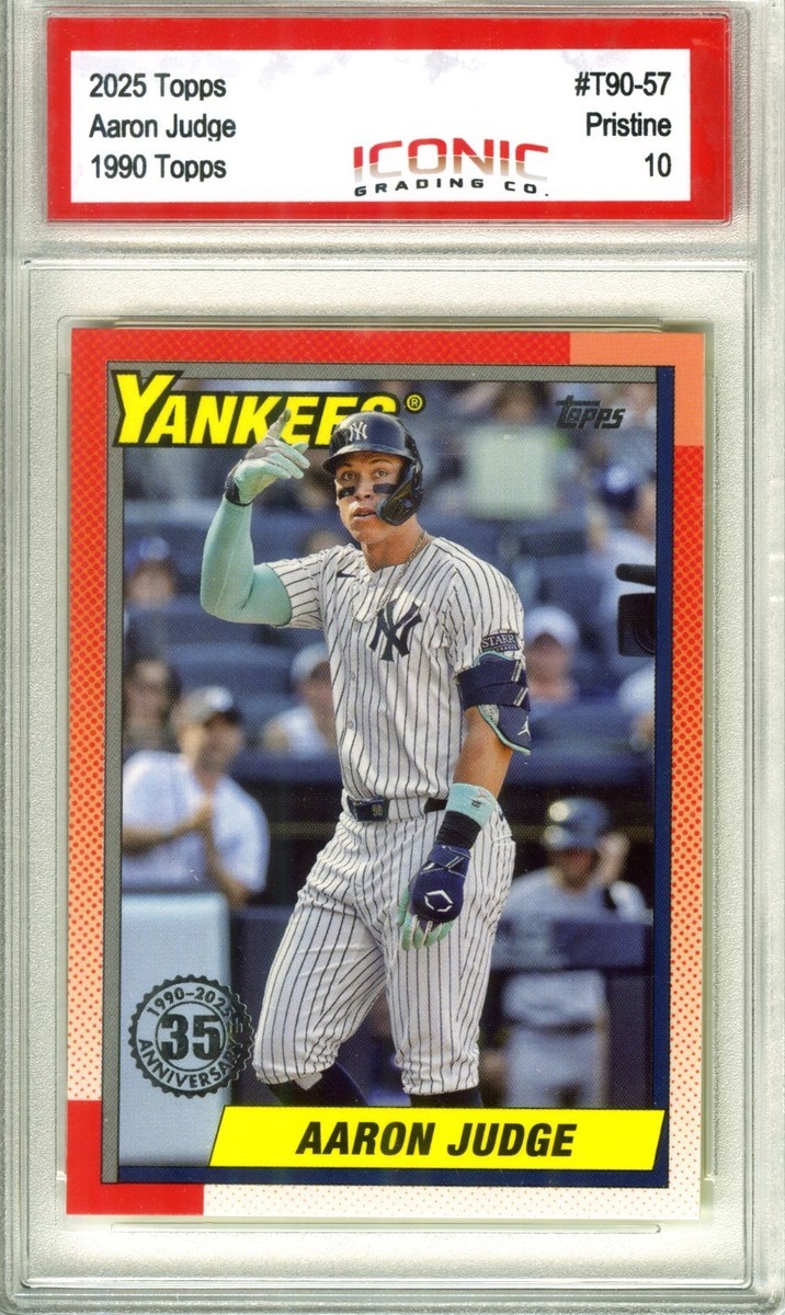 2025 Topps Series 1 - 1990 Topps Baseball Aaron Judge #T90-57 for