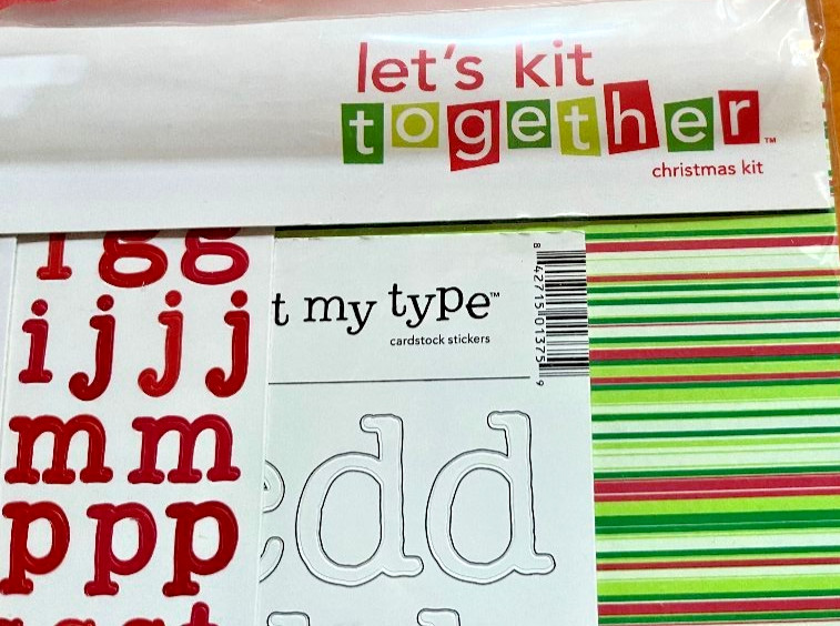 2005 Doodlebug Designs inc Christmas Scrapbook Kit Cynthea Sandoval NEW/SEALED