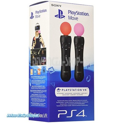 PlayStation 4 Move Motion Controller - Twin Pack - [PS3 + PS4] - NEU + OVP