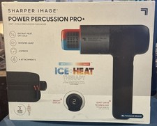 NEW Sharper Image Power Percussion Pro Hot Cold Percussion Massager