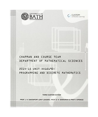 CUSTOM PROGRAM DISCR MATH 3E, CHAPMAN
