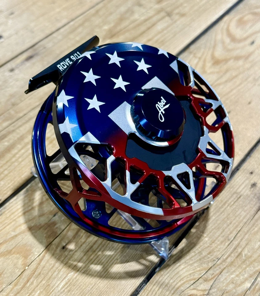 Carrete Spey Fly Abel Rove 9/11 EE. UU. Fade 9-11 peso una sola mano o 7-8 peso Foto 3 de 4