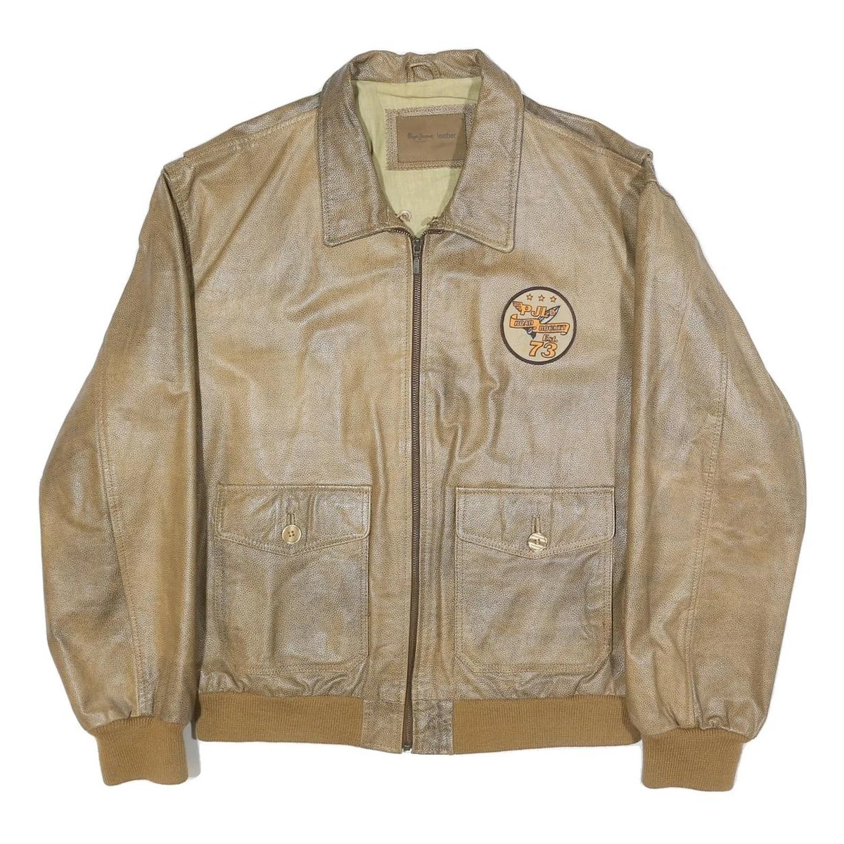 Pepe Jeans Coats, Jackets & Vests Leather Outer Shell for Men for
