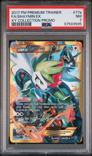 Shaymin-EX graded PSA 7 for sale on eBay