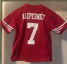 Nike On Field Youth Small Red San Francisco 49ers 7 Colin Kaepernick Jersey