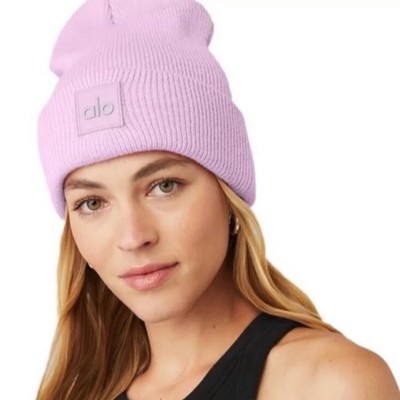Alo Yoga Everyday Beanie Hat Sugarplum Pink | eBay