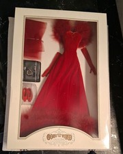 Franklin Mint Gone with the Wind Wardrobe Collection Scarlett Red Dress Gown