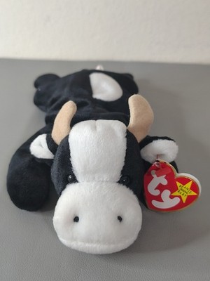 Ty Beanie Baby Daisy The Cow 8'' Plush New MWMT's