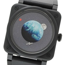 Bell&Ross Astro Limited BR03A-EMM-CE/SRB quadrante nero automatico uomo_941870