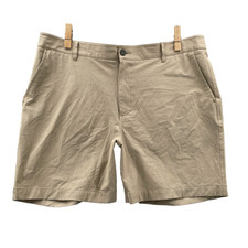Faherty All Day Shorts Men's 39x7 Khaki Chino Preppy Outdoor Golf Performance