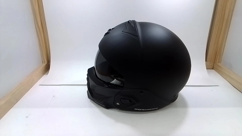 Scorpion CV2-0108 COVERT 2 OPEN-FACE HELMET MATTE BLACK 3X Foto 2 de 4