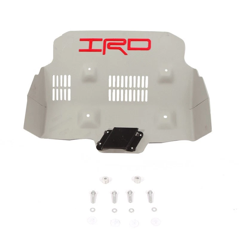 Placa de deslizamiento inferior delantera de aluminio apta para 4runner TRD 2014-2021 con letra 3D roja Foto 3 de 4