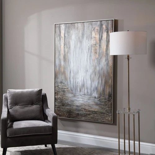 Uttermost 31331-DESERT-RAIN Desert Rain 62" x 42" Framed Hand - Neutral Blend - Picture 7 of 7