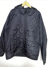 Nike Jordan Therma Fit Full Zip Hooded Jacket Men s Sz XL-TALL Black FD2637-010