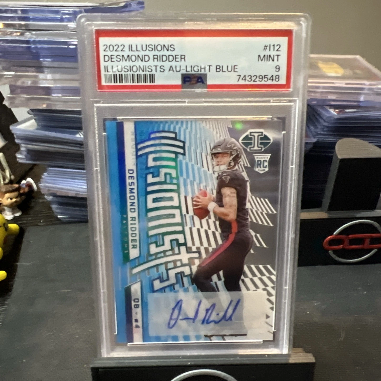 Desmond Ridder Panini Illusions Illusionists Autographs #I12 Light Blue